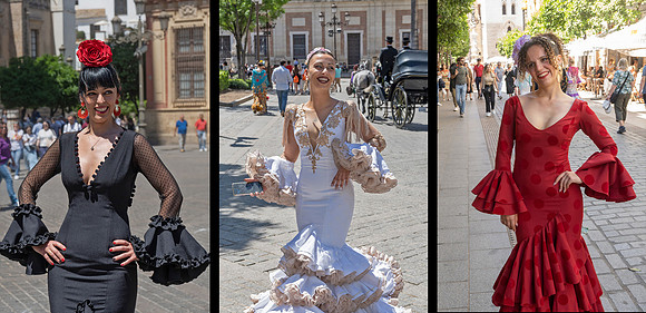 Flamenco Ladies in Seville