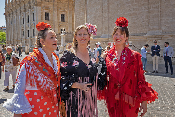 Flamenco Ladies in Seville