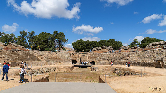 Roman amphitheater, Merida