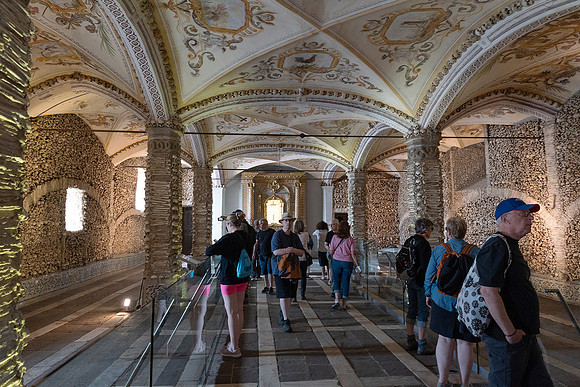 Chapel of Bones at the Church of St. Francis, Evora