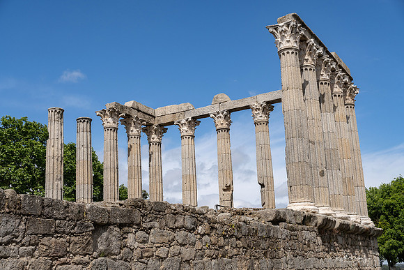 Roman Temple (1st century), Evora