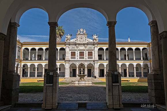 College of the Holy Spirit and Courtyard of the Gerais (16th century), University of Evora