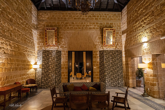 Lobby, Parador de Carmona, Spain