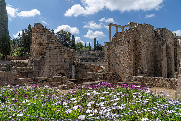 Roman ruins, Merida, Spain