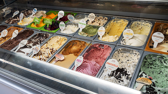 Gelato in Seville